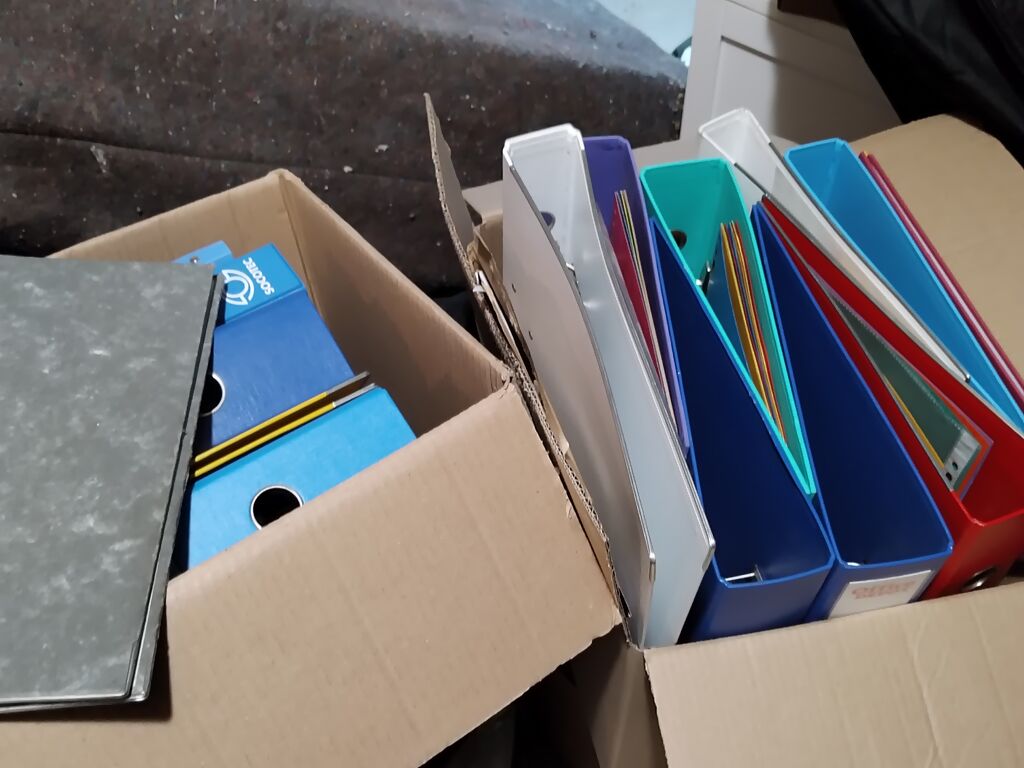 différents classeurs