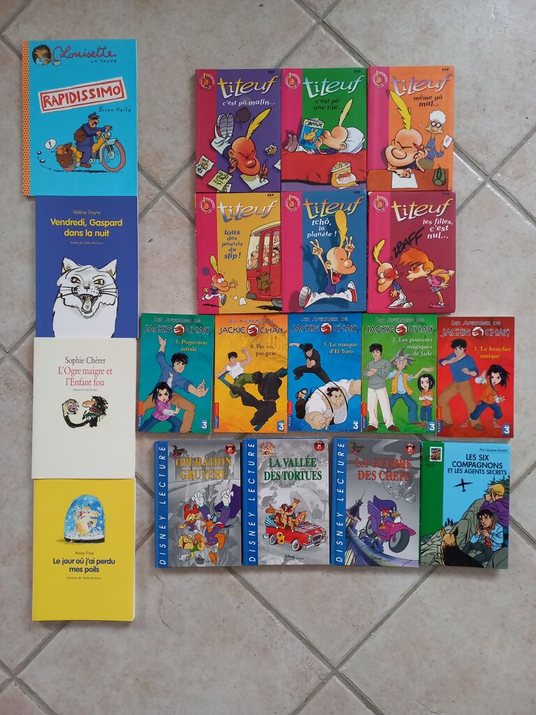 Lot de 19 livres enfant