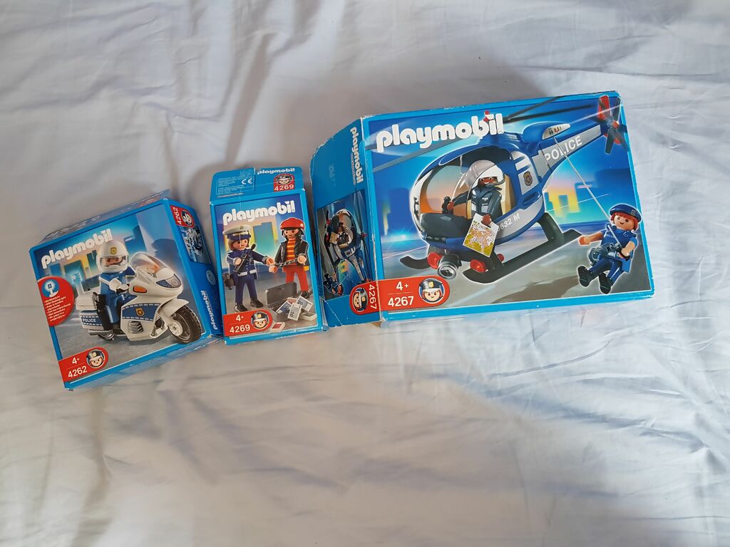 Playmobil de Police 4267 4262 4269